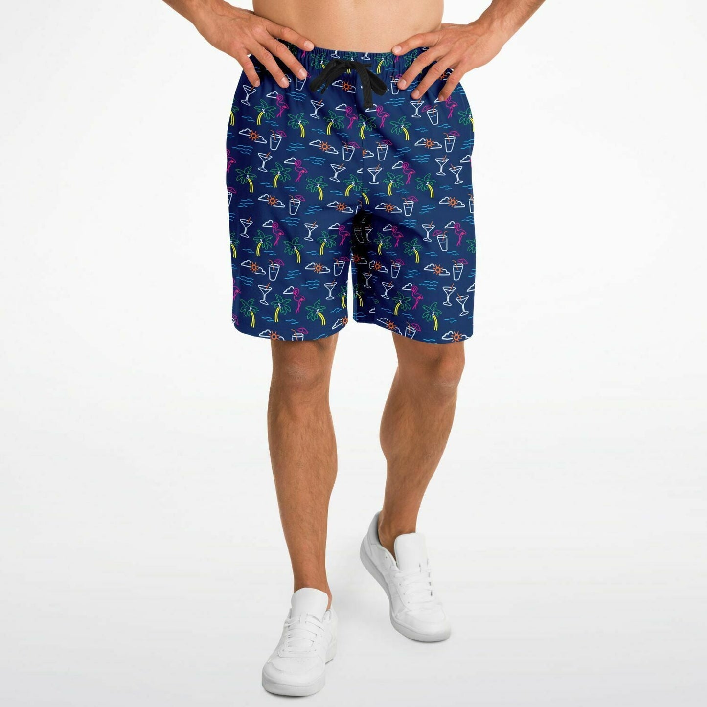 Five O'Clock Somewhere Long Athletic Shorts