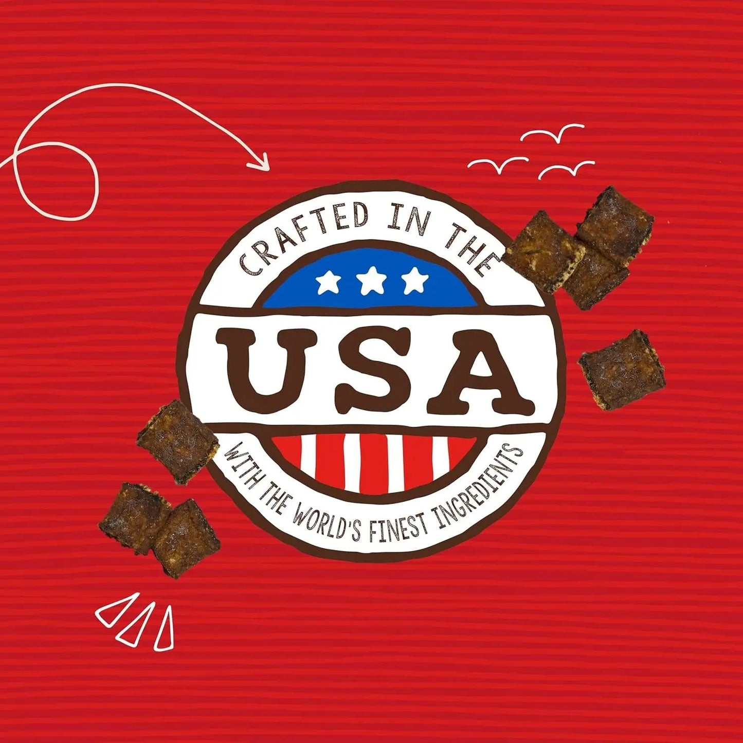 Premium Beef Jerky Dog Treats - 95% Real Meat Bites for Sensitive Stomachs