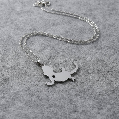 Bearded Dragon Pendant Necklace