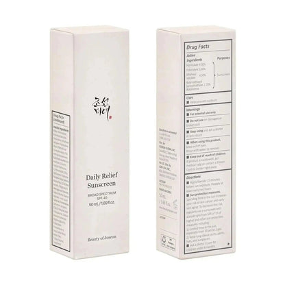 Beauty of Joseon Pack of 3 Rice Probiotics UV Sunscreen SPF50+ PA++++ 50 ml - Facial Sunscreen with Nourishing Rice Extracts, Lightweight for Sensitive Skin - Skincare, Gentle
