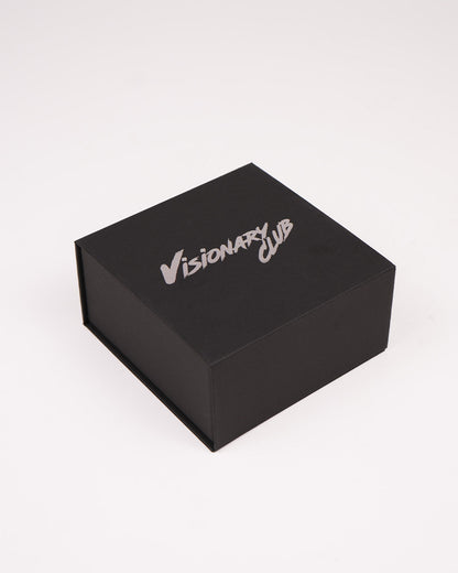 VISIONARY “BARBWIRE ” BELTS ( WHITE)