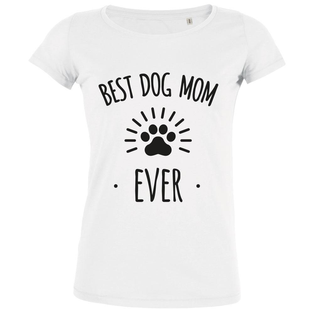 Best Dog Mom Ever Women's Organic Tee