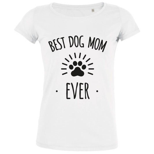 Best Dog Mom Ever Women's Organic Tee