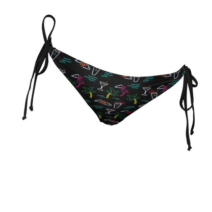Five O'Clock Somewhere Black Bikini Briefs