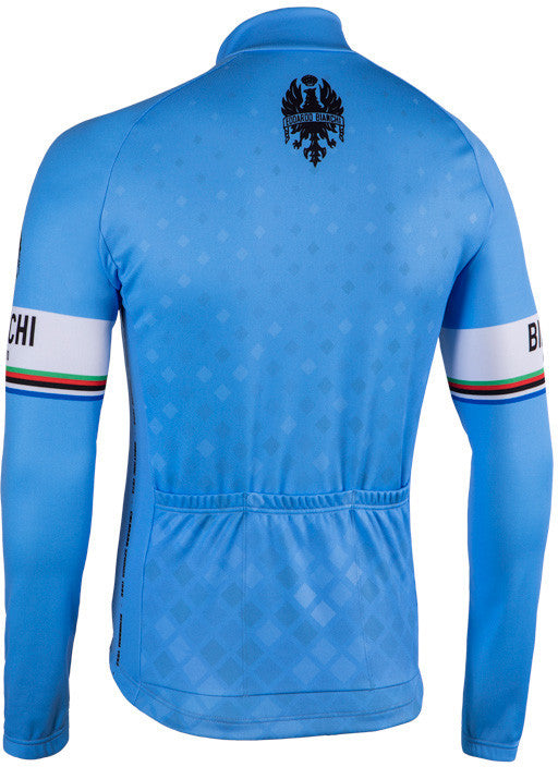 BIANCHI MILANO STORIA1 Blue Long Sleeve Jersey S, L, 3XL