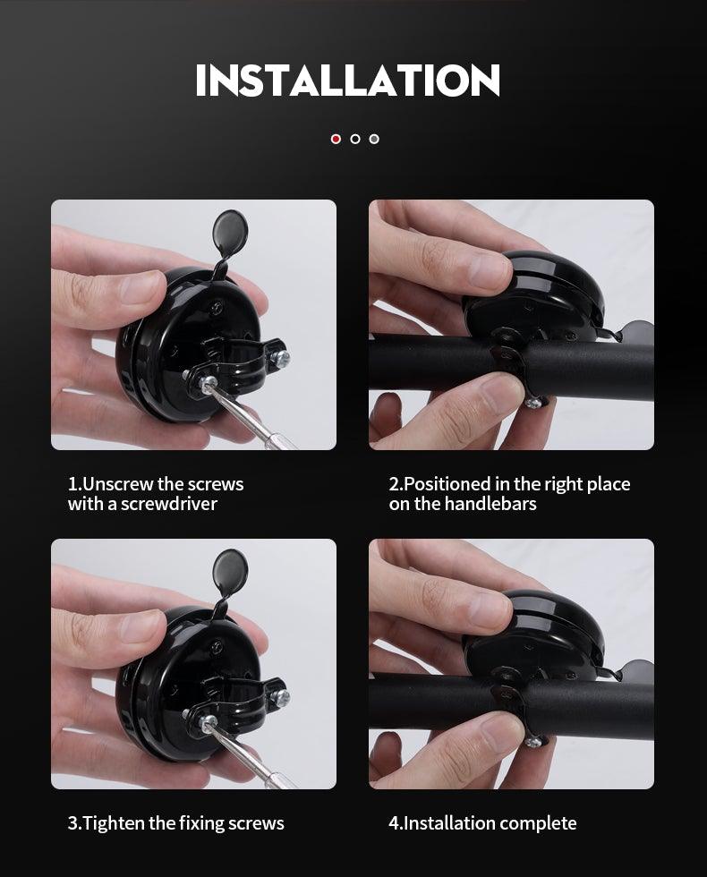 Bicycle Bell Horn For Safety Riding Lovely Aluminum Alloy Handlebar Metal Ring Cycling Accessories Classic Bike Bell Classic Aluminum Bicycle Bell With Loud Crisp Ring For Kids And Adult Bikes