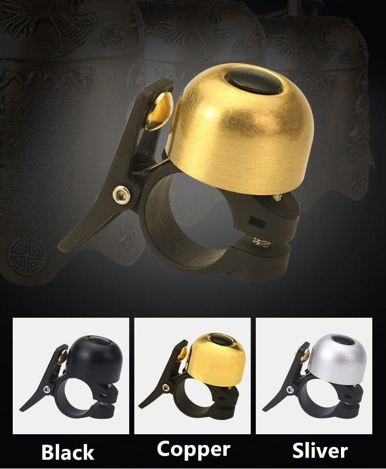 Bicycle Bell Ordinary Classical Handlebar Bell Ring Cycling Bike Bike Bell Sound Road Bike Horn Bicycle Accessories All Metal Body Loud Decent Tone Bicycle Ring Bell For Adults And Kids