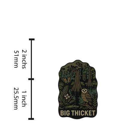 Big Thicket National Preserve Pin - Houston Souvenir Lapel Pin