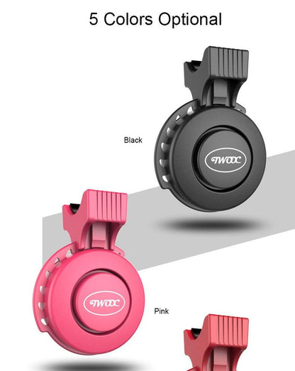 Bike Bell Charging Speaker USB Recharged Mini Electric Bike Horn 4 Modes Cycling Electric Bicycle Accessories For Scooter Electric Bike Horn Cycling Bicycle Scooter Horn Battery Waterproof Bicycle Accessories For Kid