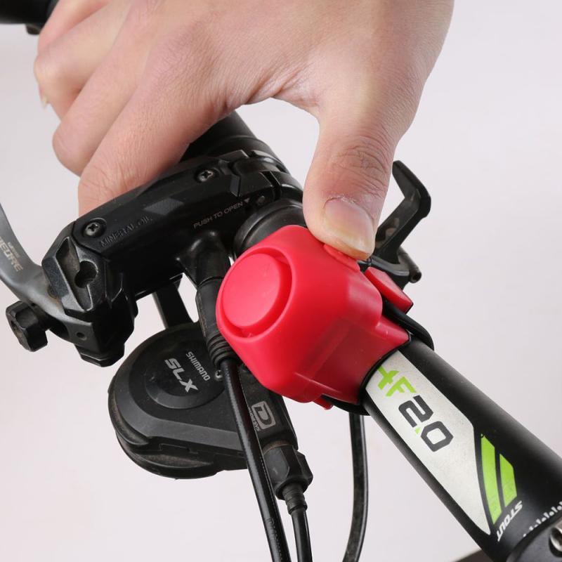 Bike Electronic Loud Horn Cycling Safety Warning Electric Bell Police Siren Bicycle Handlebar Alarm Ring Bell Bike Accessories  Electric Bike Horn Loud Bicycle Horns Safety Cycling Bells Warning Horns Biking Accessories