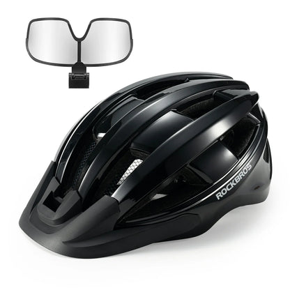 Bike Helmet with Photochromic Visor USB Rechargeable Tail Light