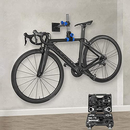 Bike Repair Stand Wall Workbench Mount Rack Height Adjustable