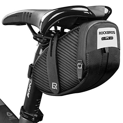 Bike Saddle Bag Strap-on Cycling Wedge Pack 0.75L