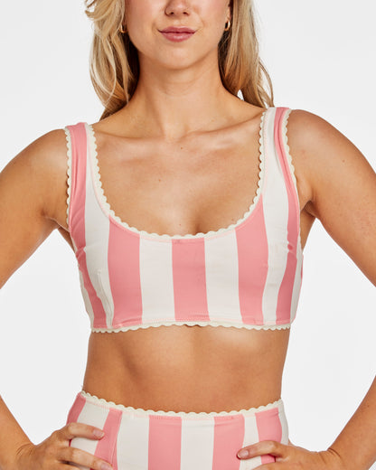Cabana Stripe Bikini (Pink)