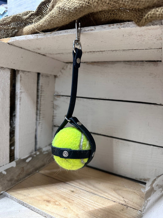 BioThane® Ball Sack | Slobber-Free Hands-Free Dog Tennis Ball Holder