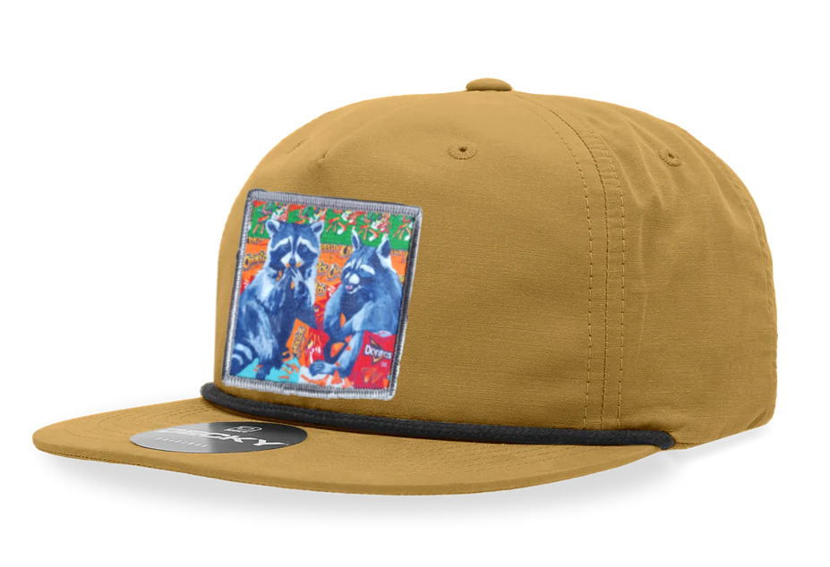 Biscuit/Black Rope Cap
