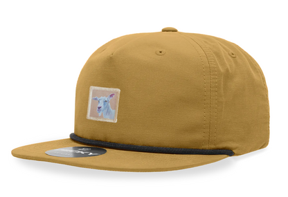 Biscuit/Black Rope Cap