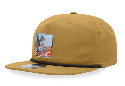 Biscuit/Black Rope Cap