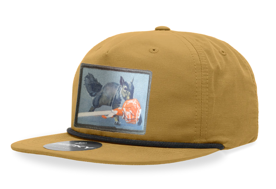 Biscuit/Black Rope Cap