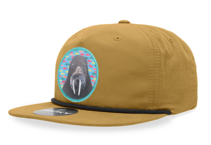 Biscuit/Black Rope Cap