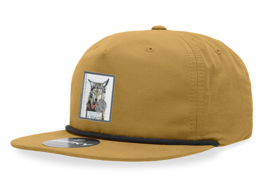 Biscuit/Black Rope Cap