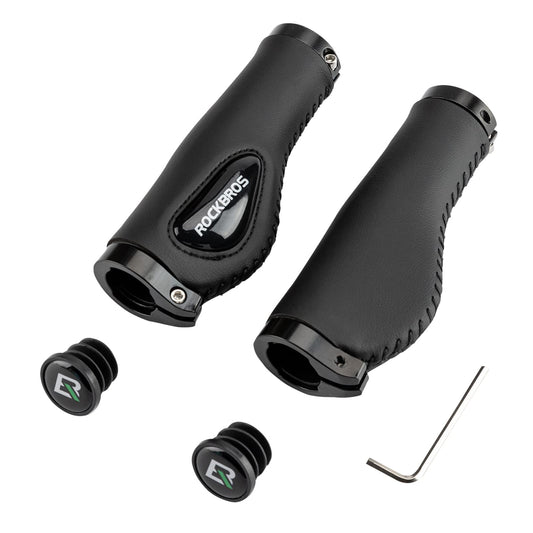 ROCKBROS Bike Handle Grips Ergonomics Design Soft Gel Dual Lock - Triathlete Store