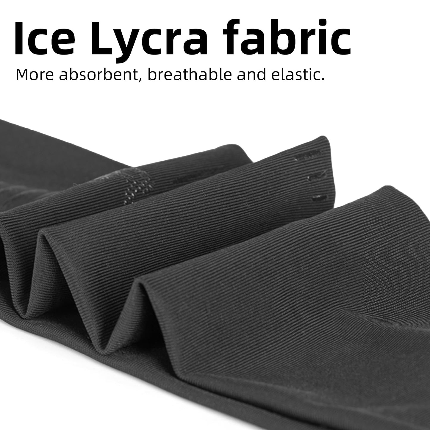 ROCKBROS Elastic Non-Slip Headband for Men Women Soft Sweatband for Running, Yoga Workouts