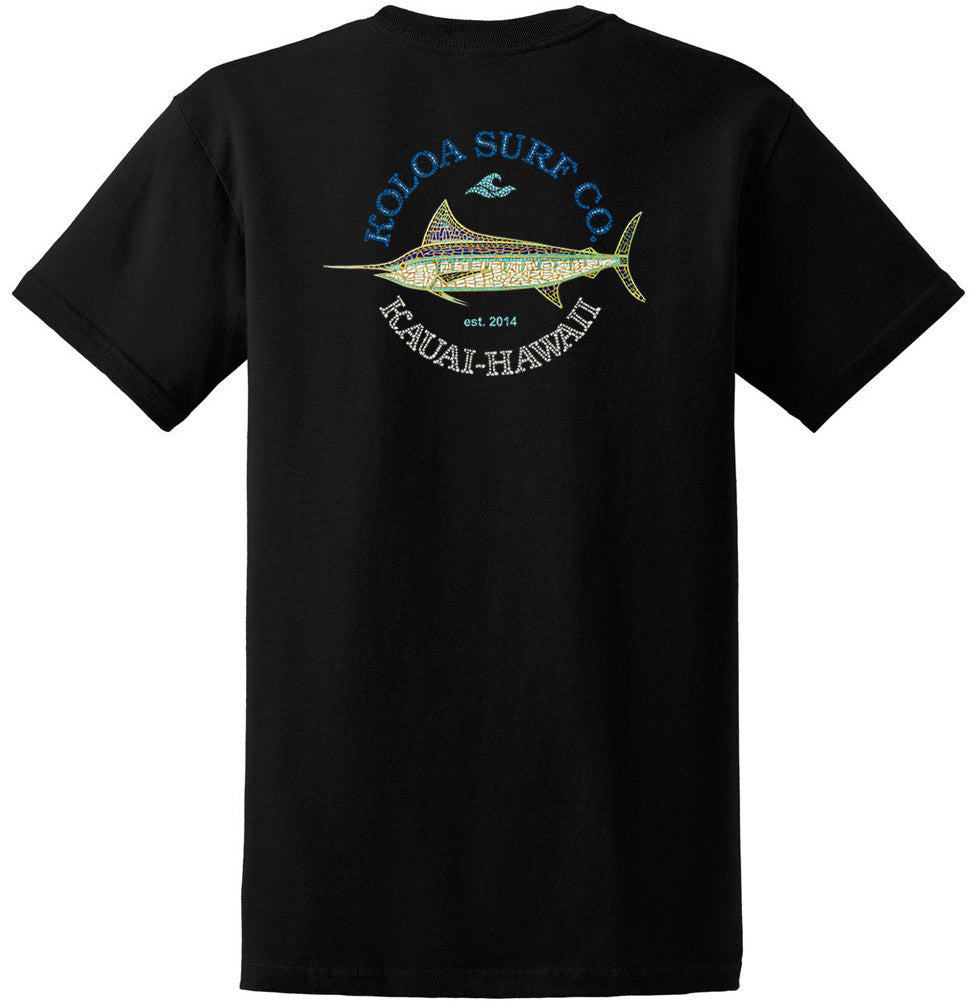 Koloa Mosaic Fish Heavyweight T-Shirt