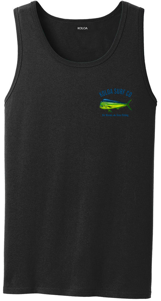 Koloa Mahi Mahi "No Waves Gone Fishing" Tank Top