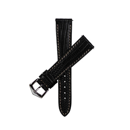 Black Lizard Watch Strap