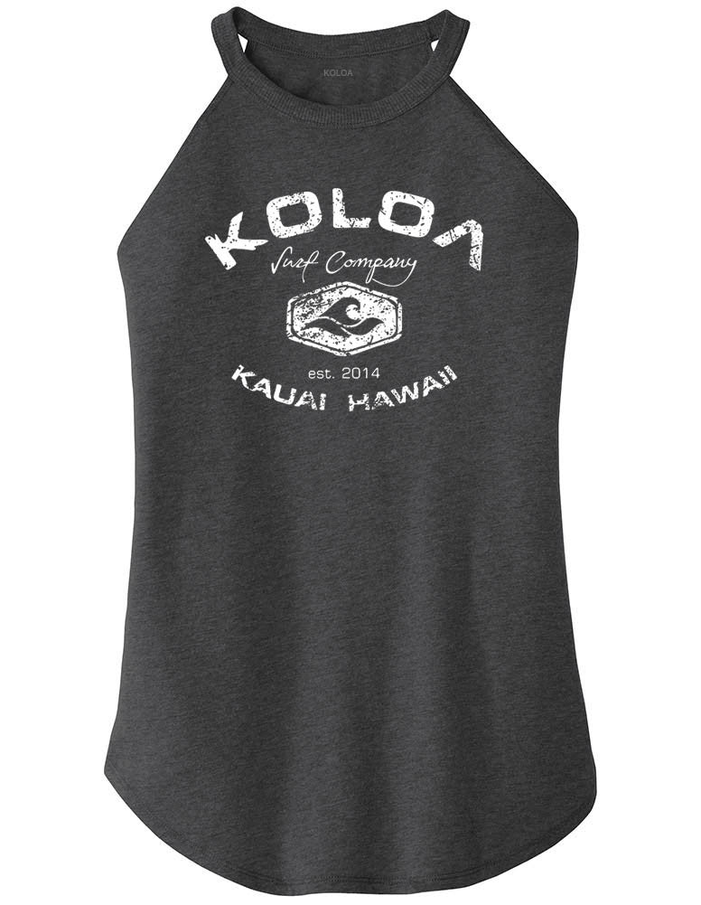 Koloa Ladies Vintage Arch Haltered Tank