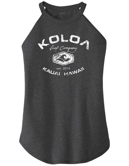 Koloa Ladies Vintage Arch Haltered Tank