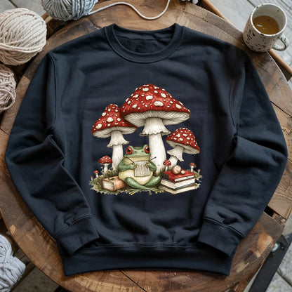 Knitting Frog Sweatshirt