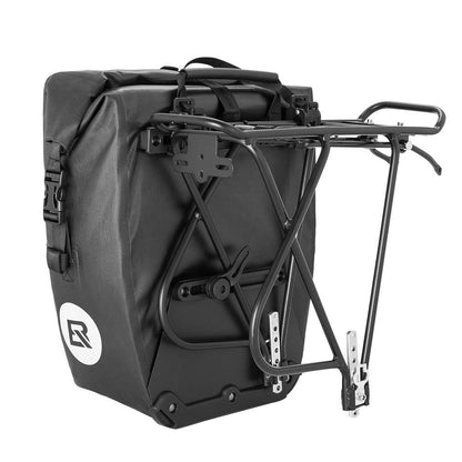 ROCKBROS Waterproof 27L Large Capacity Bike Rear Rack Bicycle Pannier Bag Waterproof