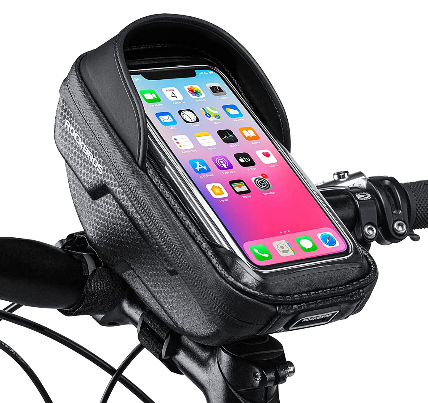 ROCKBROS Bike Front Frame HandlebarWaterproof Bag below 6.5"