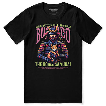 Bushido And Cat T-Shirt
