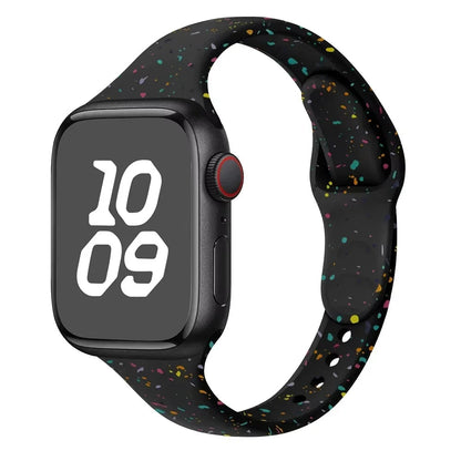 Slim Silicon Apple Watch Band-Strap