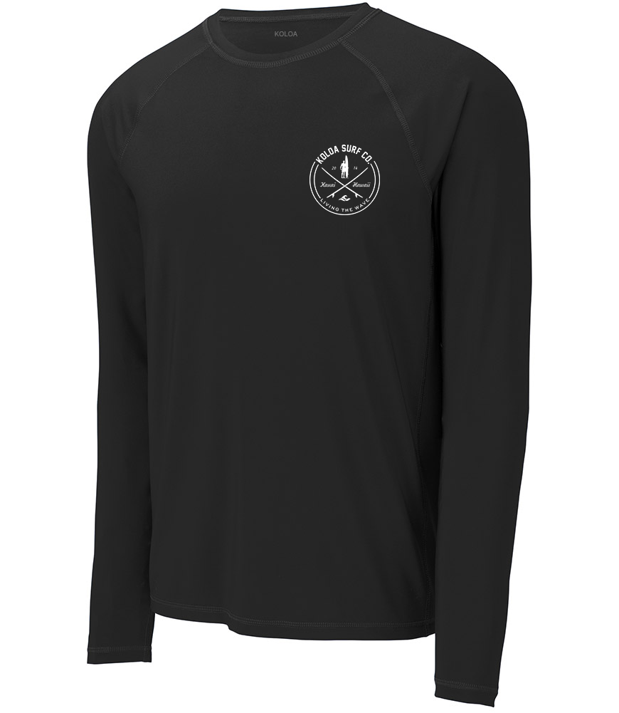 Koloa Looking For Waves Men's Long Sleeve Rash Guard