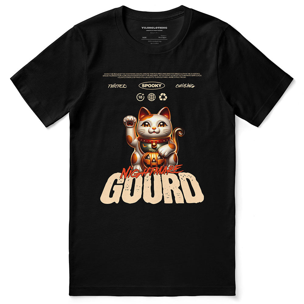 Gourd Nightmare Cat T-Shirt