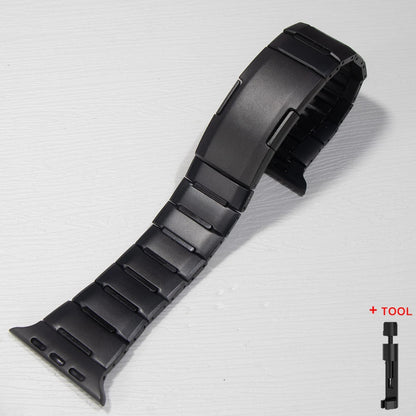 Steel & Silicone Apple Watch Band Series 11/10/9/8/7/6/5/4/ SE / Ultra 1/2/3