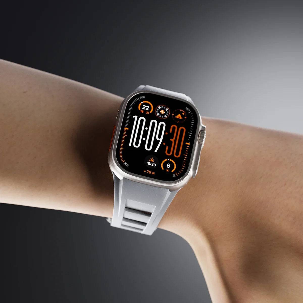 Silicone Apple Watch Band Series 11/10/9/8/7/6/5/4/ SE / Ultra 1/2/3