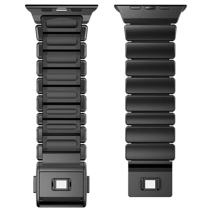 Premium Stainless Steel and Titanium Apple Watch Band | Soft Silicone Lining