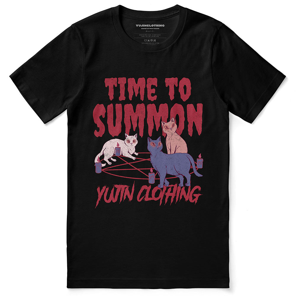 Time To Summon Cat T-Shirt