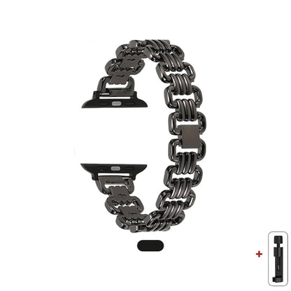 Stainless Steel Apple Watch Strap Series 11/10/9/8/7/6/5/4/ SE / Ultra 1/2/3
