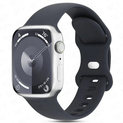 Silicone Apple Watch Band Series 11/10/9/8/7/6/5/4/ SE / Ultra 1/2/3