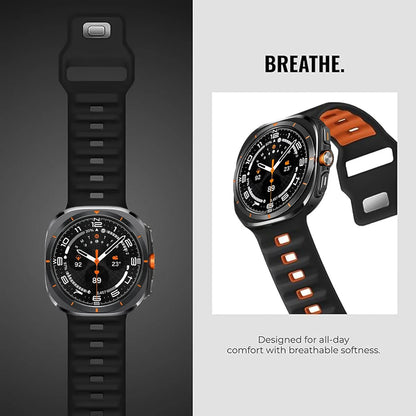 Silicone Samsung Galaxy Ultra Watch Band 47MM