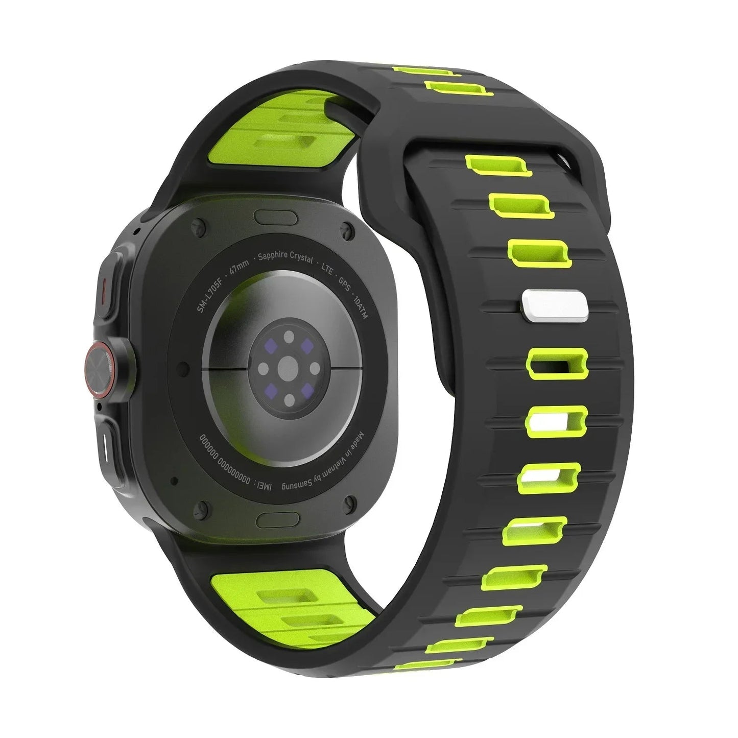 Silicone Samsung Galaxy Ultra Watch Band 47MM