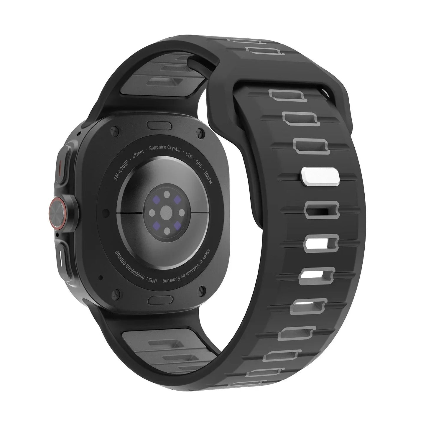 Silicone Samsung Galaxy Ultra Watch Band 47MM