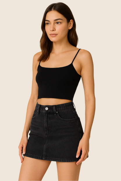 Rebel Denim Skirt
