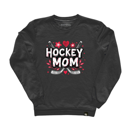 Hockey Mom Hearts Sweatshirt